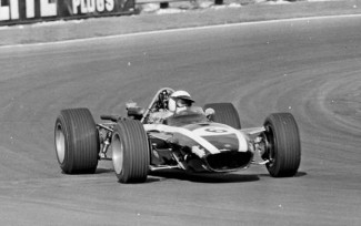 Brian Redman in his Cooper at the 1966 Race of Champions